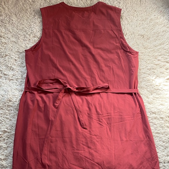Eddie Bauer Dresses & Skirts - Eddie Bauer Travex hiking and travel dress size XLarge red color